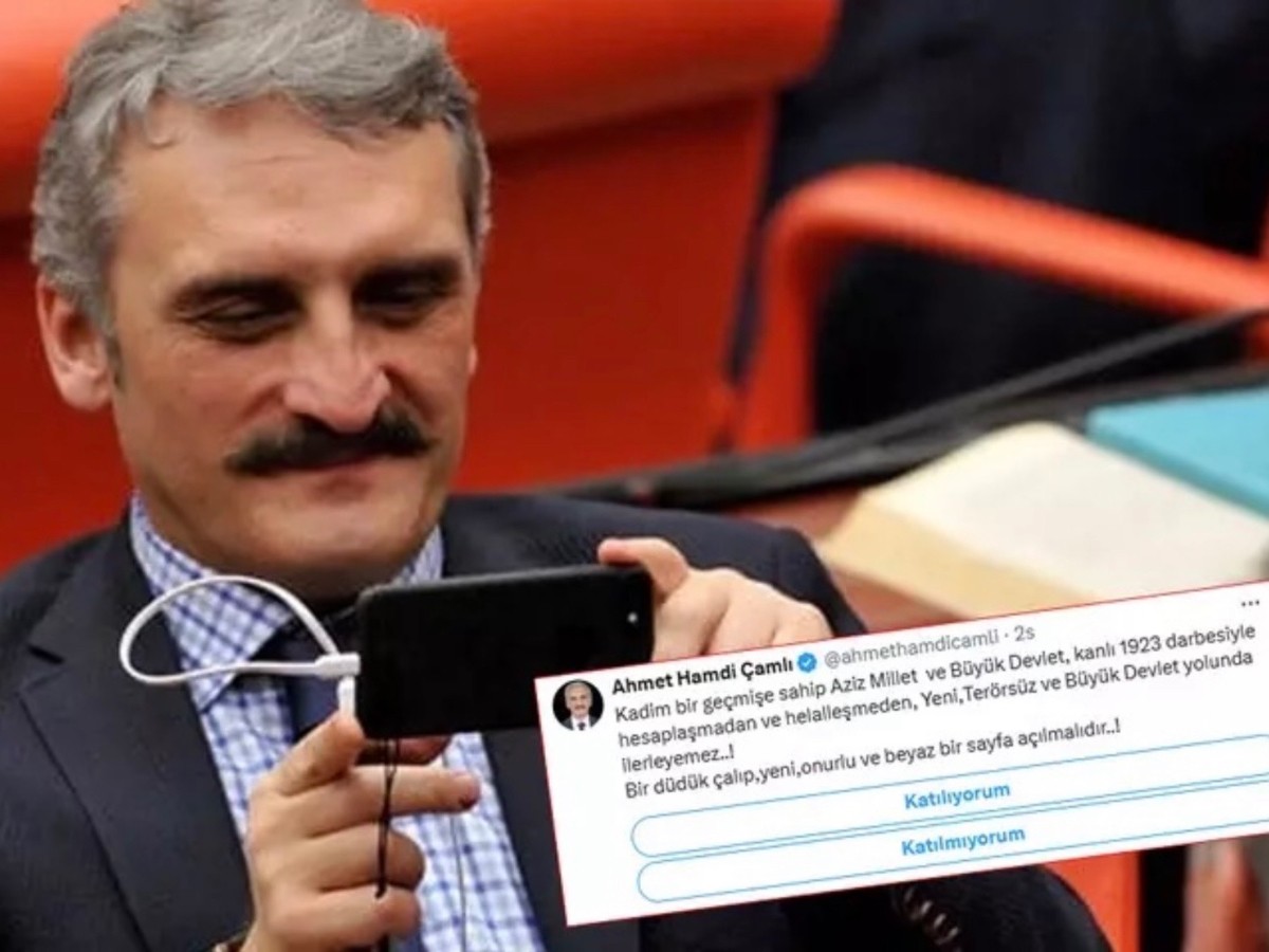 AKP’li Yeliz’e cesaret geldi: Ahmet Hamdi Çamlı’dan skandal darbe paylaşımı
