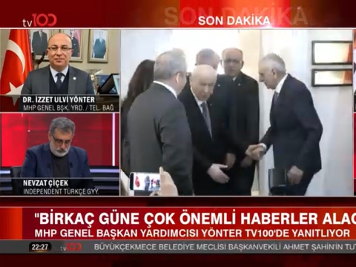 MHP’li İzzet Ulvi Yönter'den tv100'e flaş açıklama: Çok önemli gelişmeler var