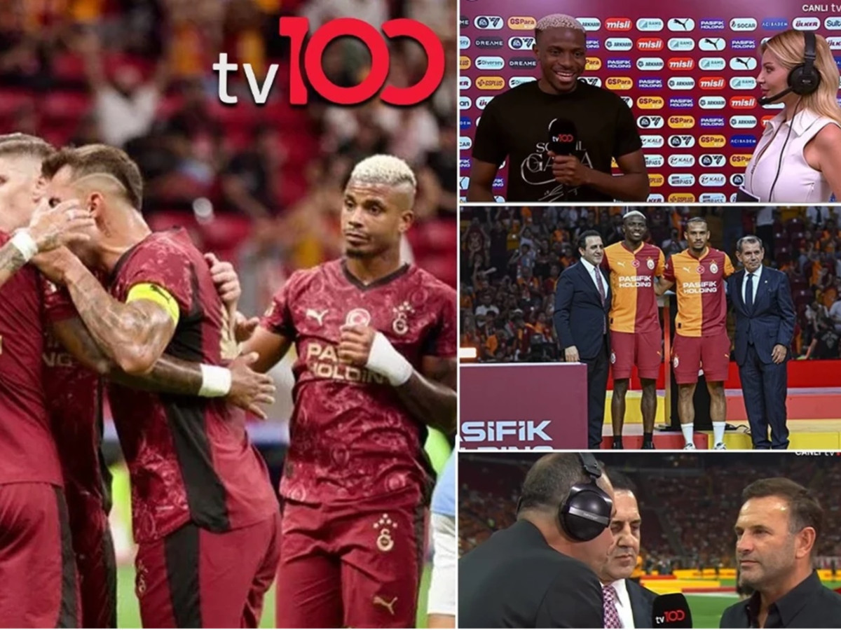 Galatasaray Lazio karşılaşması reyting rekoru kırdı: tv100 zirveye çıktı