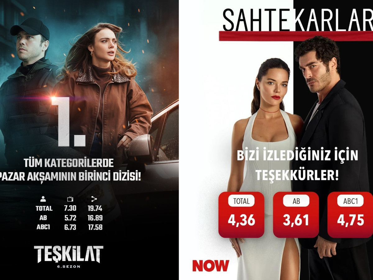 Teşkilat ve Sahtekarlar karşılaştırmalı reyting analizi: Bu detaylar hiçbir yerde yok