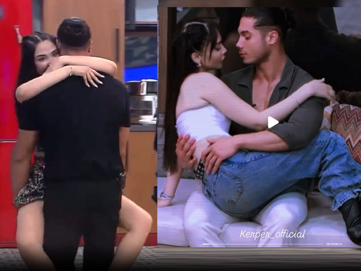 İşte RTÜK'ü çıldırtan görüntüler: Kısmetse Olur'da Kerem Perinaz'ı kucağına alınca...