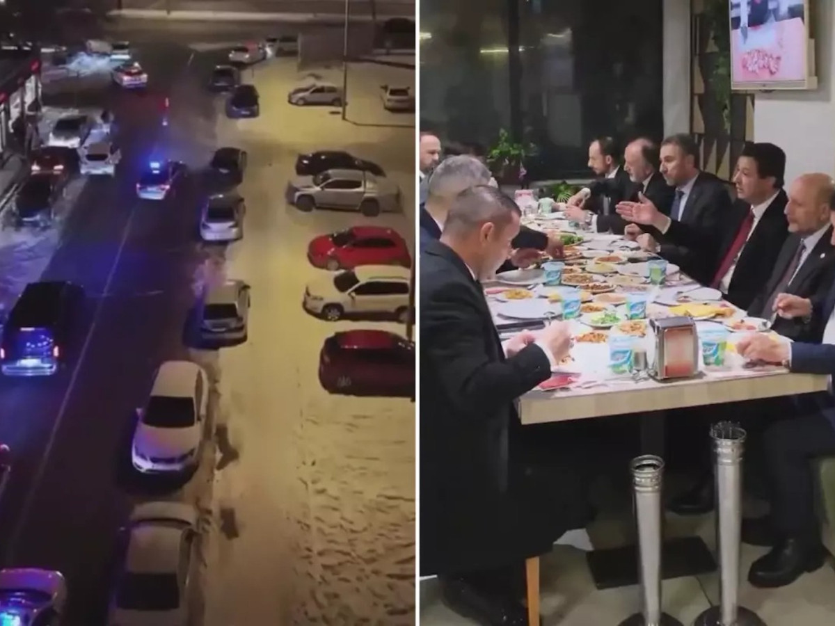 Çakarlı araçlarla ciğer keyfi: Saadet Partisi’ne tepki yağdı