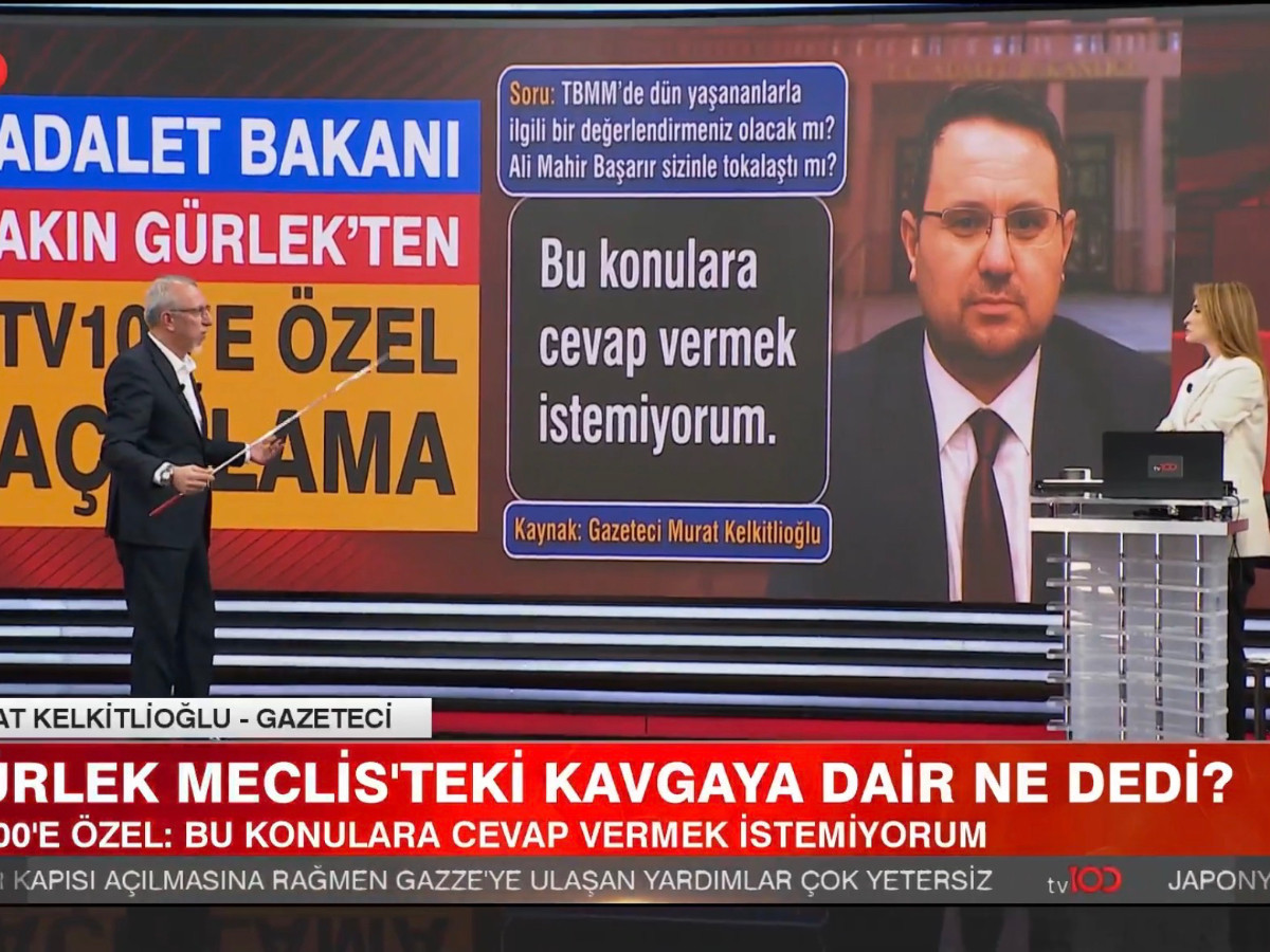 Akın Gürlek ilk kez tv100’e konuştu: İstanbul’daki soruşturmalar ve meclisteki kavgaya ne dedi?