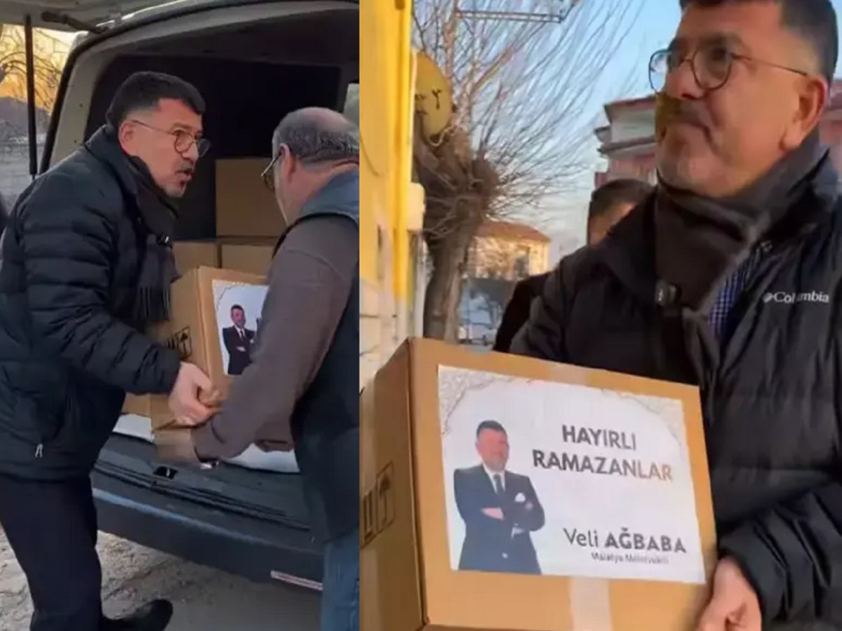 Yardım mı, gösteriş mi? Veli Ağbaba’nın yardım kolileri gündemde