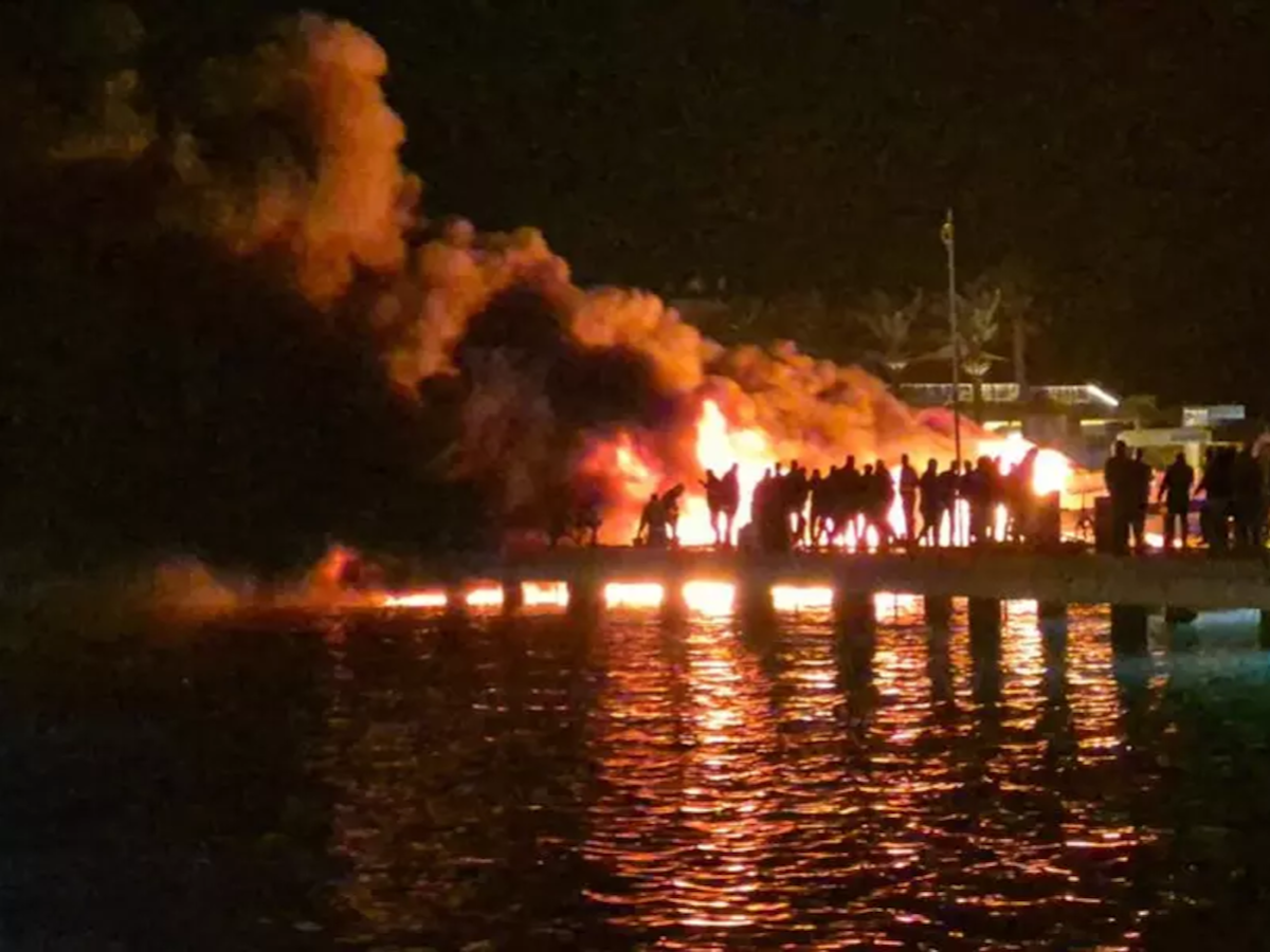 Yalıkavak Marina’da felaket: Arap şeyhlerinin, Ozan Şer ve İbrahim Levent’in yatları yandı