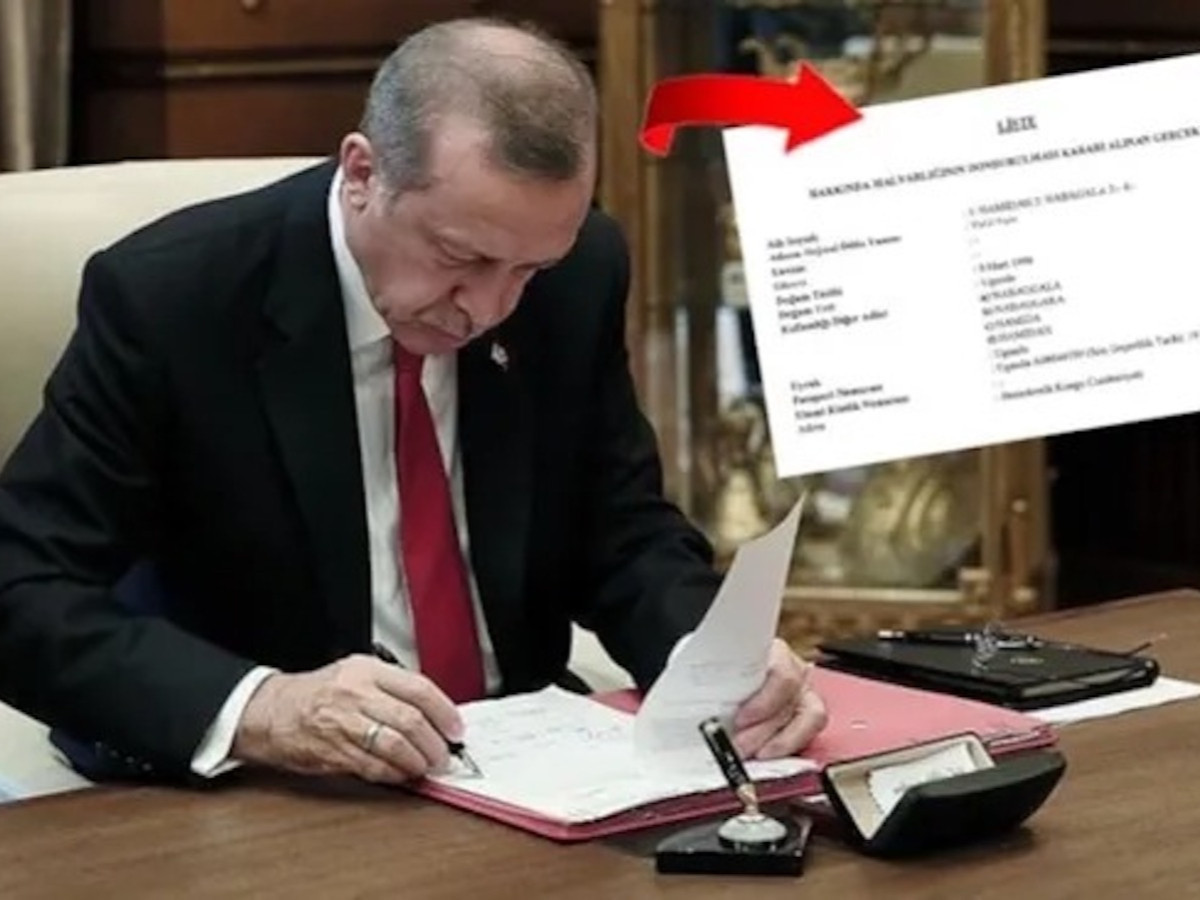 Cumhurbaşkanı Erdoğan: Türkiye’de 3 kişinin mal varlıkları donduruldu