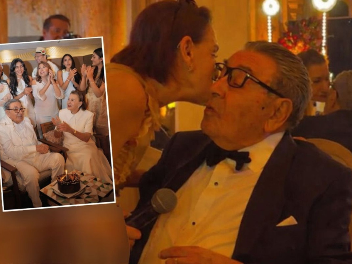 Eski medya devi Aydın Doğan'a 90. Yaş kutlaması: Çocuklar gibi şen...