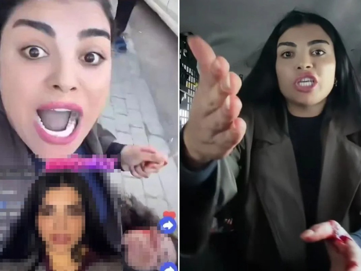 TikTok Karagül canlı yayında başka bir kadını bıçakladı, polis aracından bile yayın yaptı