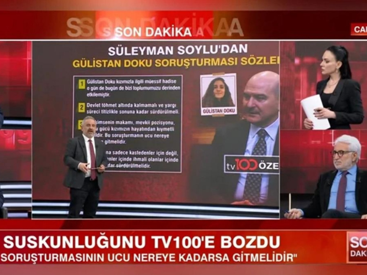 Hedefteki isim Süleyman Soylu suskunluğunu tv100'de bozdu: Bir dakika durursam...