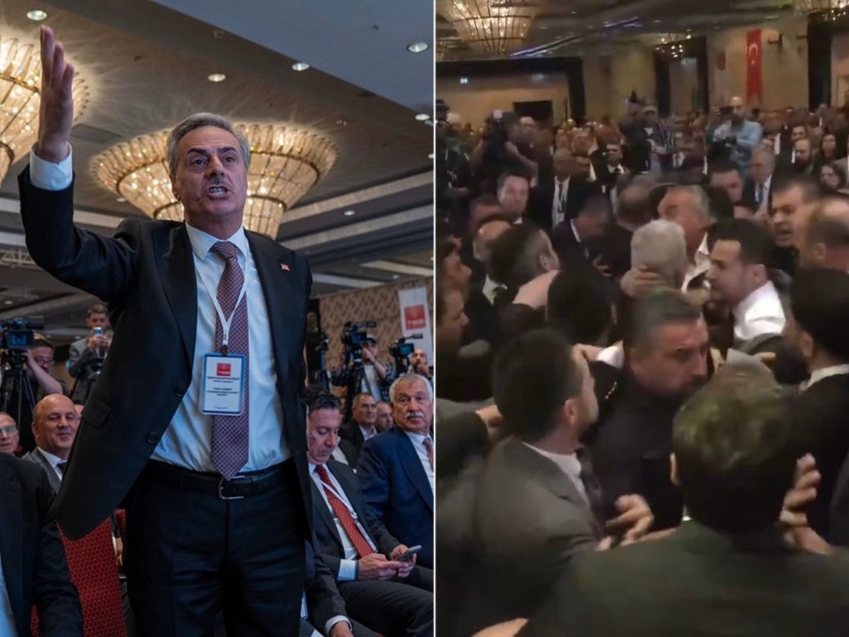 Türkiye Belediyeler Birliği seçiminde İmamoğlu'nun mektubu okunurken AKP ve CHP’liler kavga etti