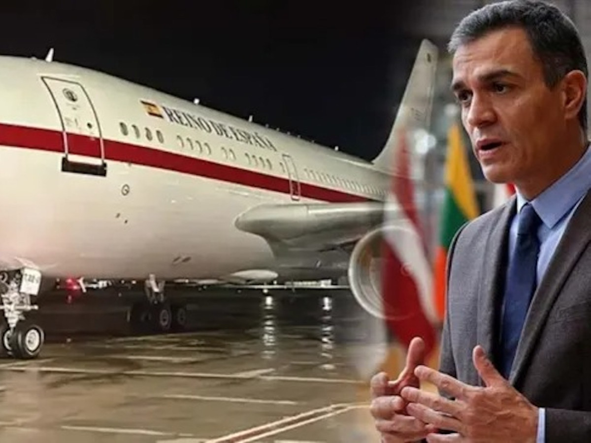 İspanya Başbakanı’nın uçağı Ankara’ya acil iniş yaptı! Kokpitten dumanlar yükselmiş