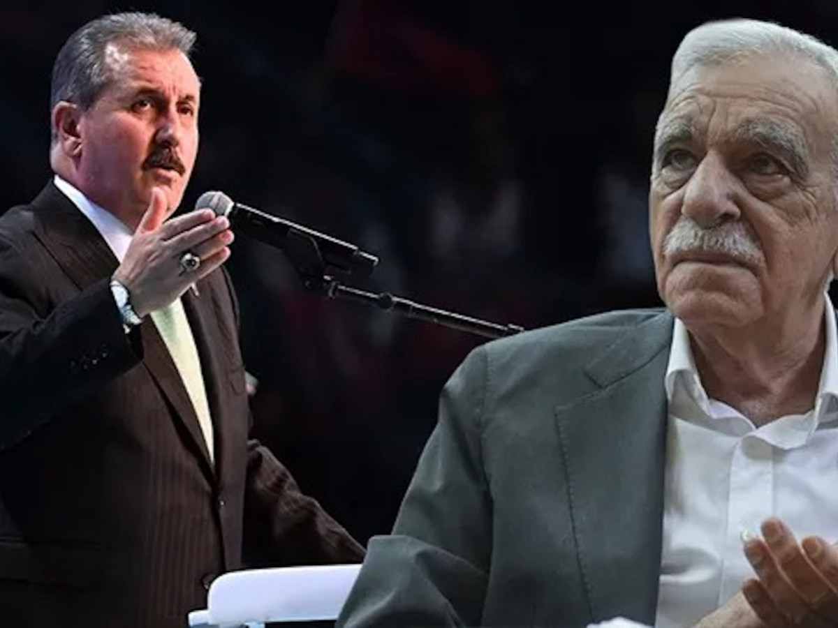 Mustafa Destici'den Ahmet Türk'e hakaret: Beğenmiyorsan defolup gidersin
