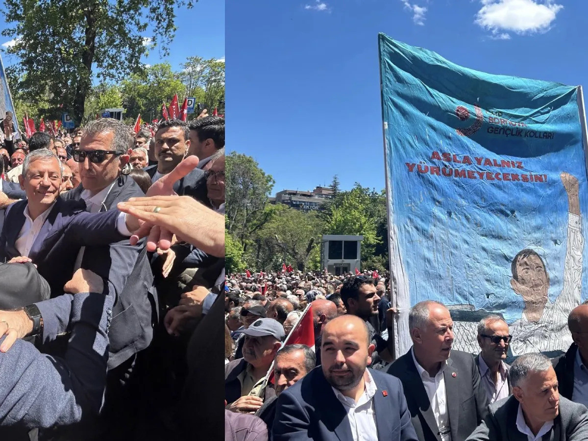 Özgür Özel, Güvenpark'tan Anıtkabir'e yürüyor: Diplomasız Erdoğan, mazbatasız Kemal Başkan istiyor