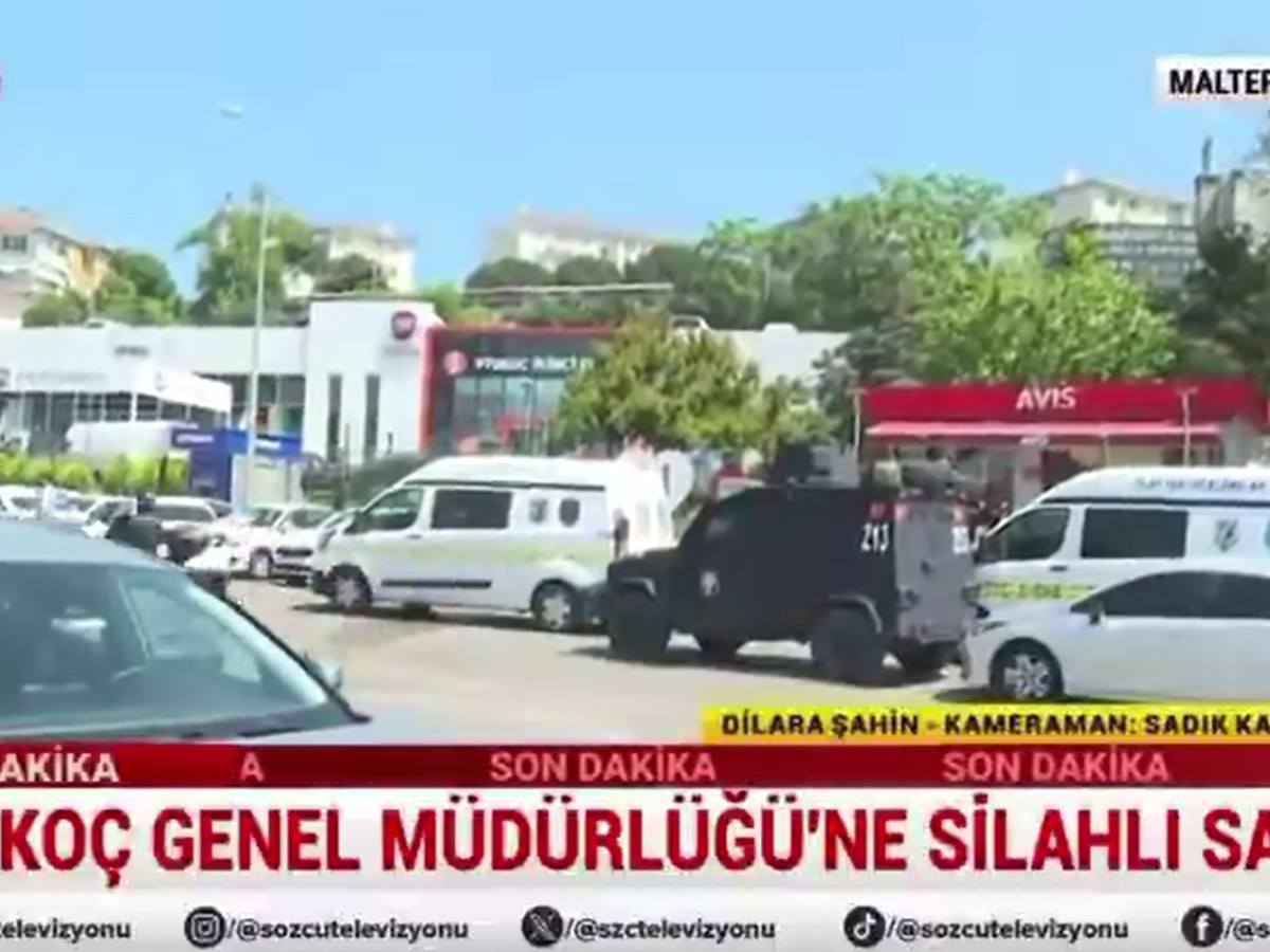 Koç Holding şirketi Otokoç genel müdürlük binasına silahlı saldırı