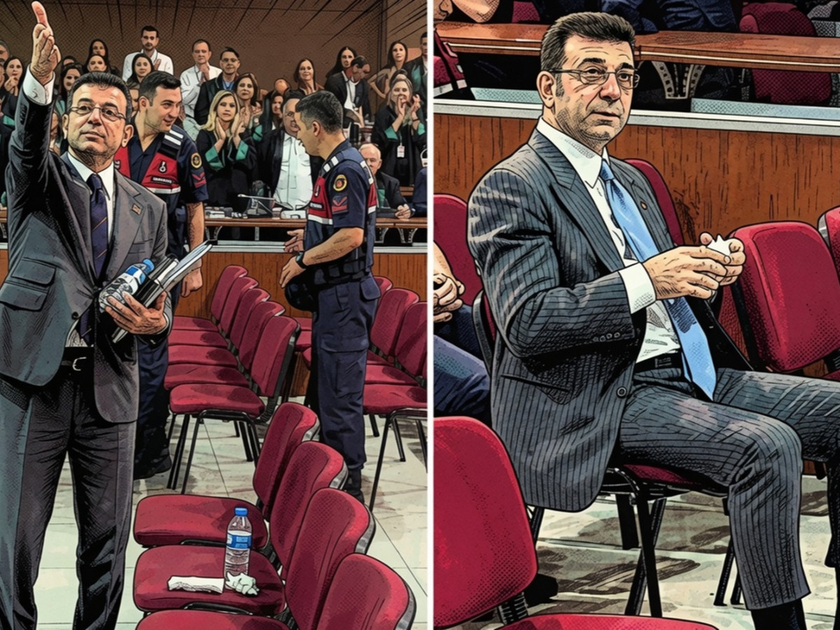 Mahkemede hakimle tartışan İmamoğlu salondan dışarı atıldı