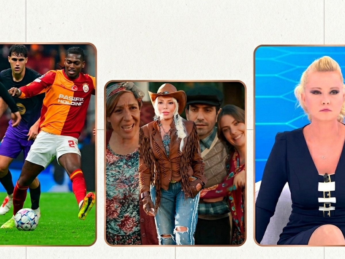 13 Ekim 2026 reyting sonuçları açıklandı: Galatasaray-Barcelona, Tuzlu Kahve, Müge Anlı