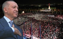Erdoğan'dan Saray'da balkon konuşması: Kimseye kırgın, öfkeli değiliz