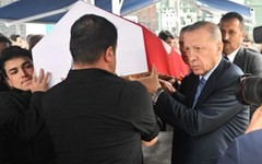 Erdoğan, Mehmet Barlas’ın cenaze törenine katıldı