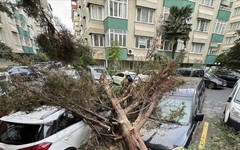 İstanbul'da fırtına ve şiddetli yağış can aldı: Direk devrildi bir kişi öldü