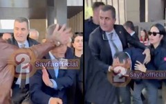 Özgür Özel'e çirkin saldırı! Ben Osmanlı çocuğuyum diyen saldırgan ambulans ile kaçırıldı