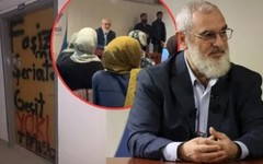 Boğaziçi öğrencilerinden yobaz Nureddin Yıldız’a yumurtalı protesto