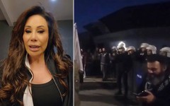 Şarkıcı Linet konser öncesi protesto edildi, gözyaşlarıyla Erdoğan’dan yardım istedi