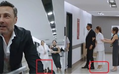 Kızılcık Şerbeti Kıvılcım hastaneye kahverengi botla girdi, aniden yüksek topuklu ayakkabıya geçti