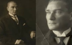 Tarihe ışık tutan görüntü: Atatürk’ün stüdyo fotoğrafının videosu ortaya çıktı!