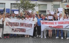 Emekliler sokağa çıktı, bayram ikramiyelerine zam istedi
