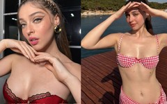 Cemre Baysel'den ayrıldığı sevgilisine bak da ne kaybettiğini gör pozları