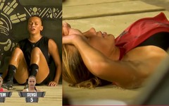 Survivor'da Sevgi'ye elenen Meryem adaya veda etti: Düello nefes kesti