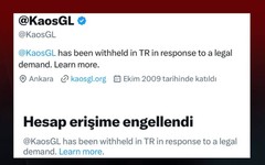 Kaos GL'nin X hesabı Türkiye’den erişime engellendi