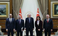 Erdoğan ile İmralı Heyeti'nin görüşmesi Bir saat süren görüşmenin ardından DEM Parti'den açıklama