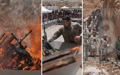 PKK silah bıraktı: Kalaşnikof silahları bir kazana toplayıp yaktılar, işte ilk görüntüler