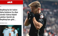 Milli futbolcu Semih Kılıçsoy'a saldıran Yeni Akit'e tepki yağdı: Özür dileyeceksin Akit!