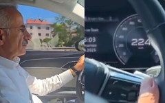 Bakan Uraloğlu fena çuvalladı: Hem 140 yerine 224 km hızla gitti hem TOGG yerine Audi kullandı