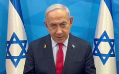 Binyamin Netanyahu konuşurken İran füzeleri ateşledi!