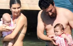 Tuba Büyüküstün ve Onur Saylak’ın ikizleri Maya ve Toprak büyüdü!