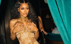 Teyana Taylor kırmızı halıyı salladı: Cesur elbisesiyle tüm bakışları üzerine çekti
