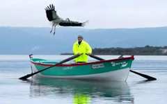 Yaren leylek erken geldi...