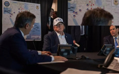 Trump'ın arkasındaki haritada Türkiye detayına dikkat