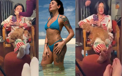 Melek Mosso abonelere özel çorapsız paylaşımıyla 370 bin lira mı kazandı?