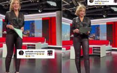 BBC sunucusu Amanda Harper deri pantolon giydi diye linç edildi, tepkilere boyun eğmedi