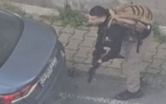 İsrail Konsolosluğu önündeki polislere terör saldırısı: İşte Saldırganın en net görüntüsü