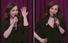 Kanuni esprisi sonrası komedyen Tuba Ulu gözaltına alındı