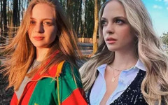 İpek Filiz Yazıcı ve kardeşi benzerliğiyle şaşırttı