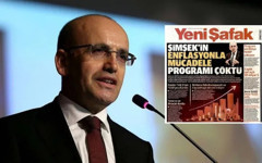 Yeni Şafak’tan Mehmet Şimşek’e faiz ve enflasyon eleştirisi: Hedef ile gerçek arasında uçurum var