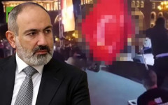 Ermenistan’da skandal: Türk bayrağına saldırı