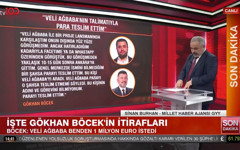 İşte itirafçı olan Gökhan Böcek'in ifadesi: Veli Ağbaba 1 Milyon Euro istedi