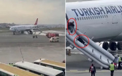 THY Uçağının tekerleğinde yangın çıktı: Yolcular acil çıkışlardan tahliye edildi